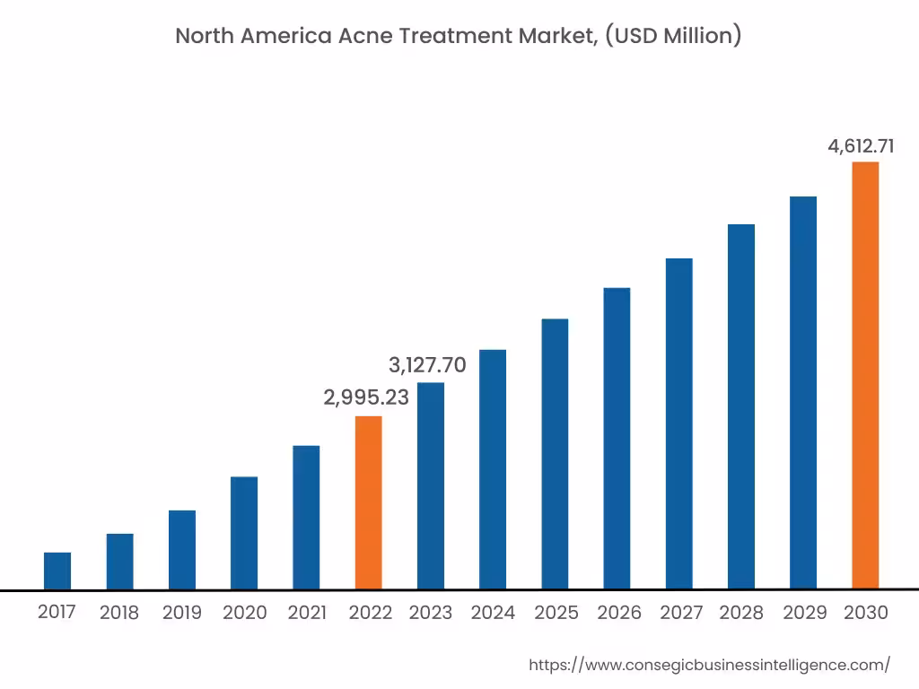 Acne Treatment Market By Region