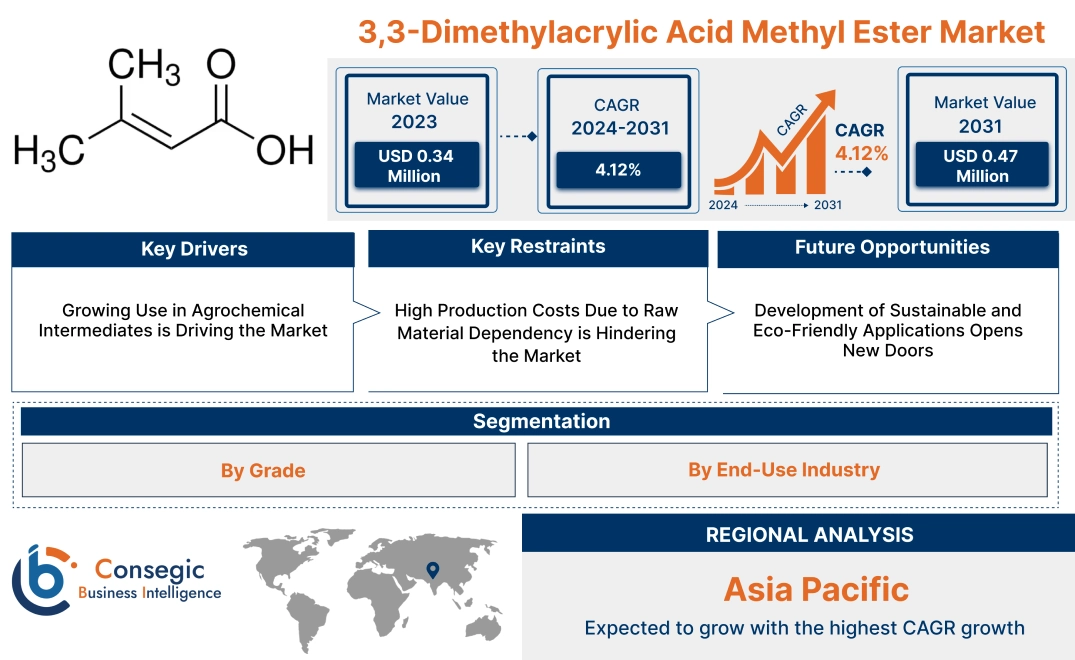 3,3-Dimethylacrylic Acid Methyl Ester Market 3,3-Dimethylacrylic Acid Methyl Ester Market