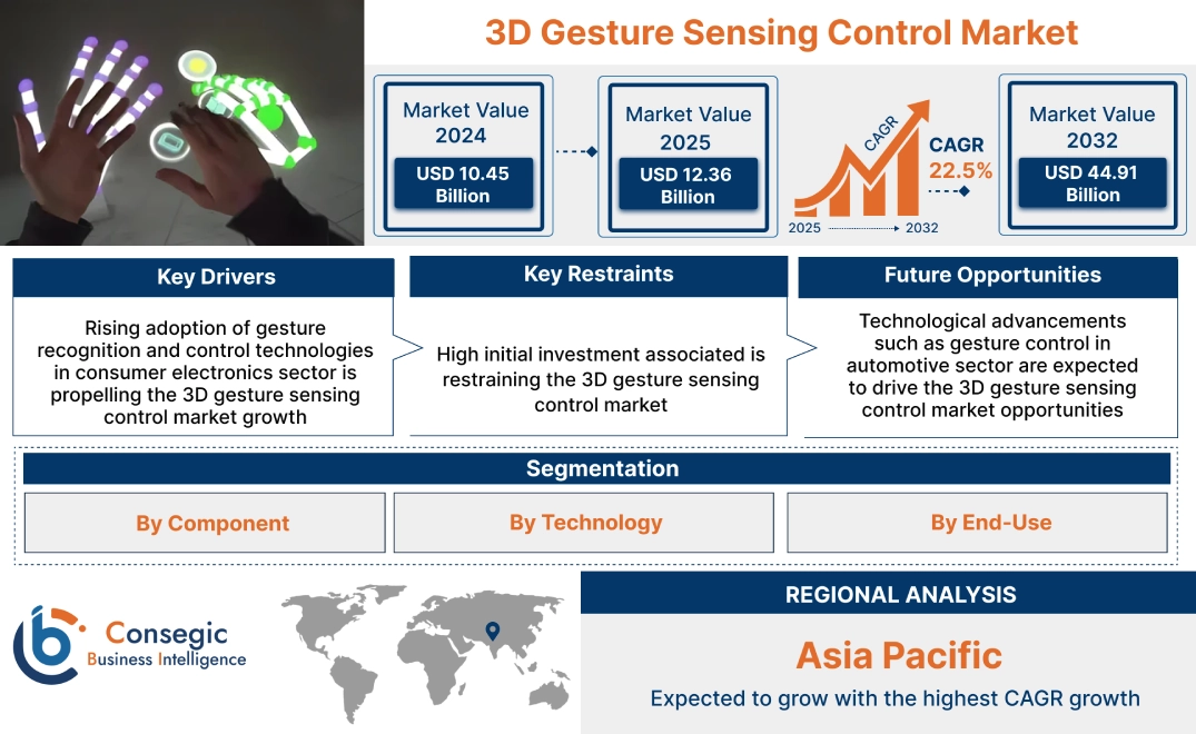 3D Gesture Sensing Control Market 3D Gesture Sensing Control Market