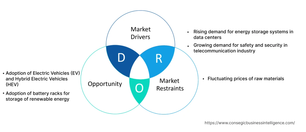 Battery Racks Market  Dynamics