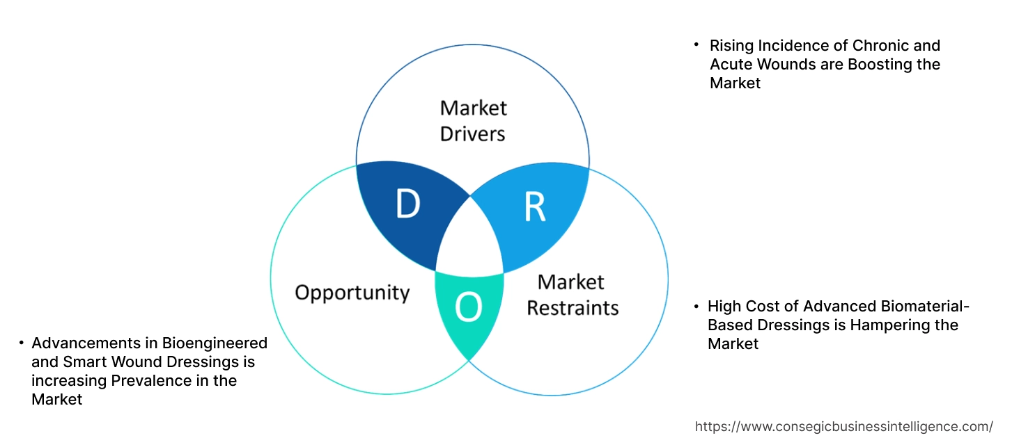 Biomaterial Wound Dressing Market Dynamics