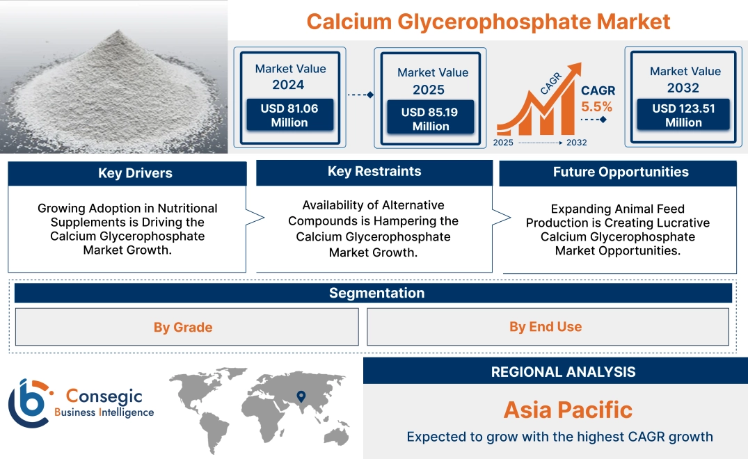Calcium Glycerophosphate Market Calcium Glycerophosphate Market