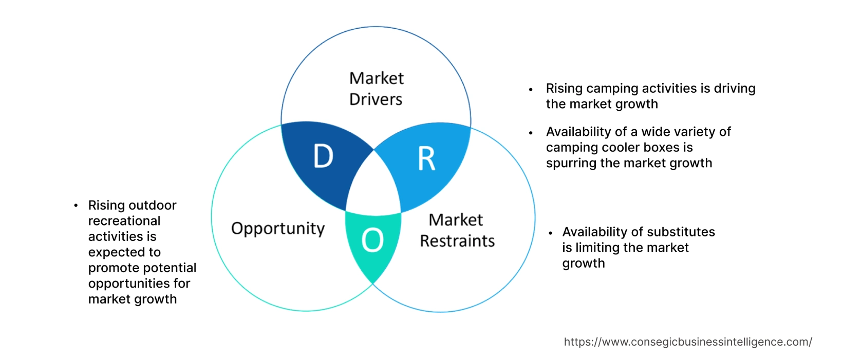 Camping Cooler Boxes Market  Dynamics