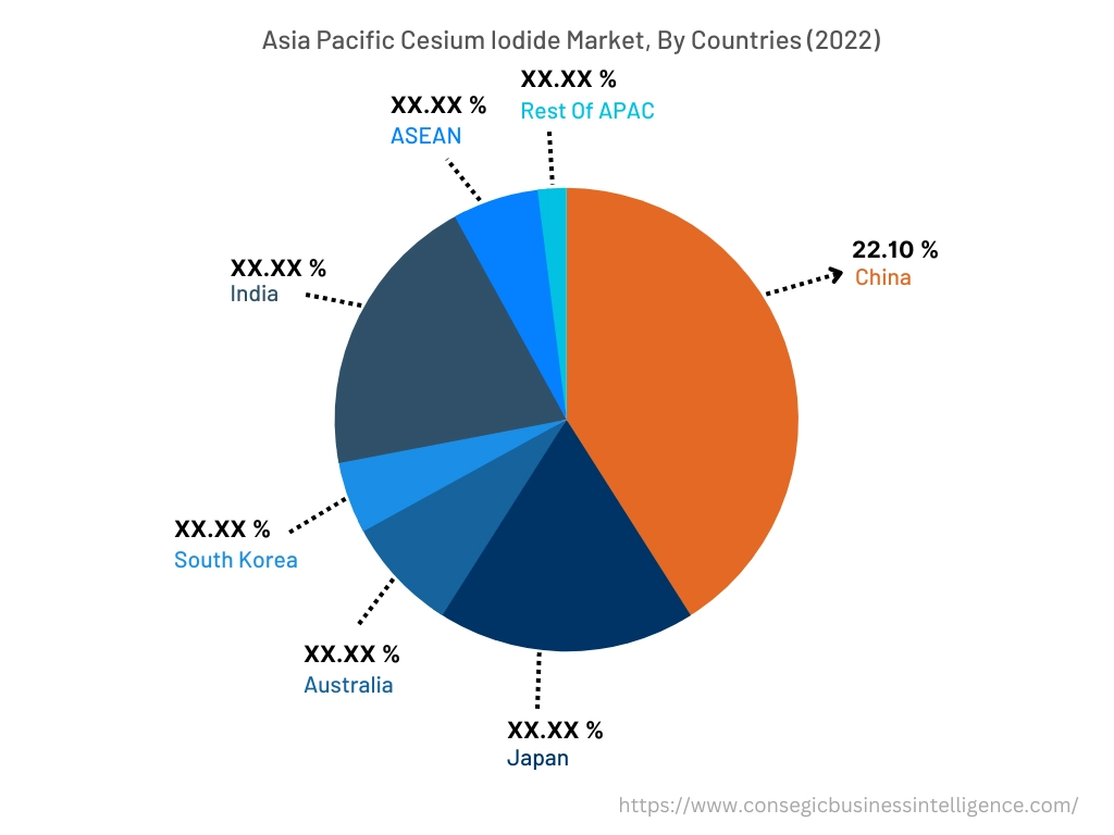 Cesium Iodide Market By Country