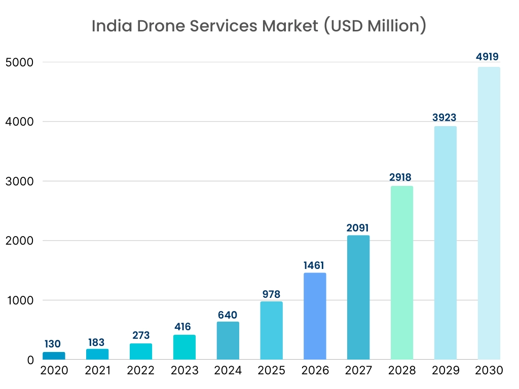 Drone Data Services Market Graph Drone Data Services Market Graph