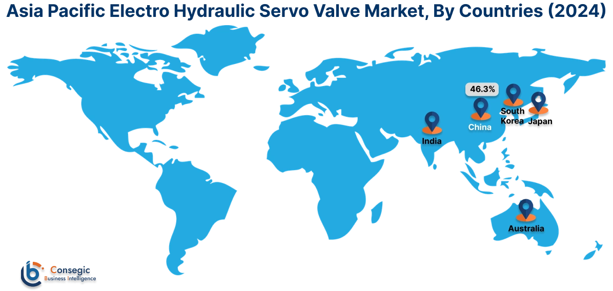 Electro Hydraulic Servo Valve Market By Country