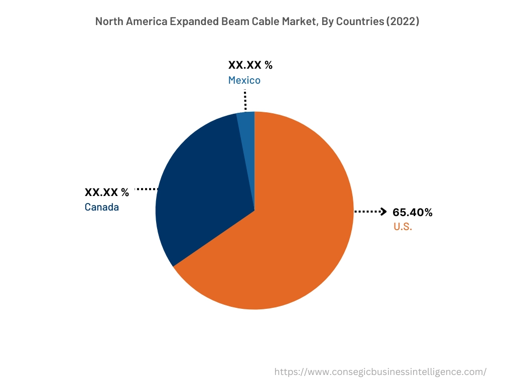 Expanded Beam Cable Market By Country