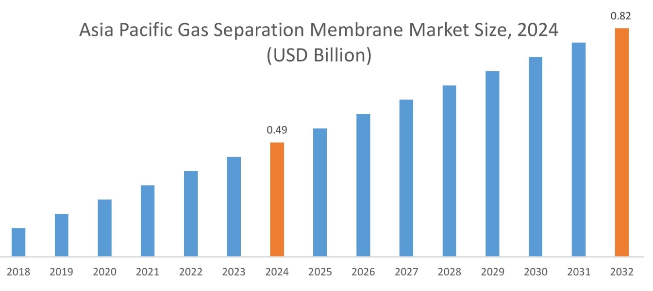 Gas Separation Membrane Market By Region