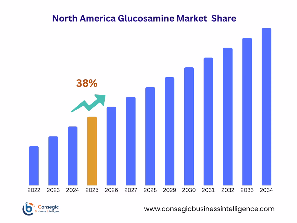 Glucosamine Market By Region Glucosamine Market By Region