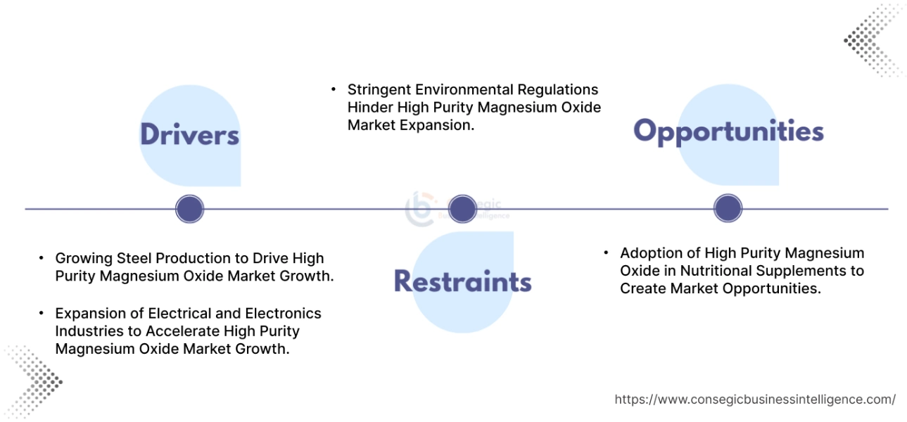 High Purity Magnesium Oxide Market Dynamics High Purity Magnesium Oxide Market Dynamics