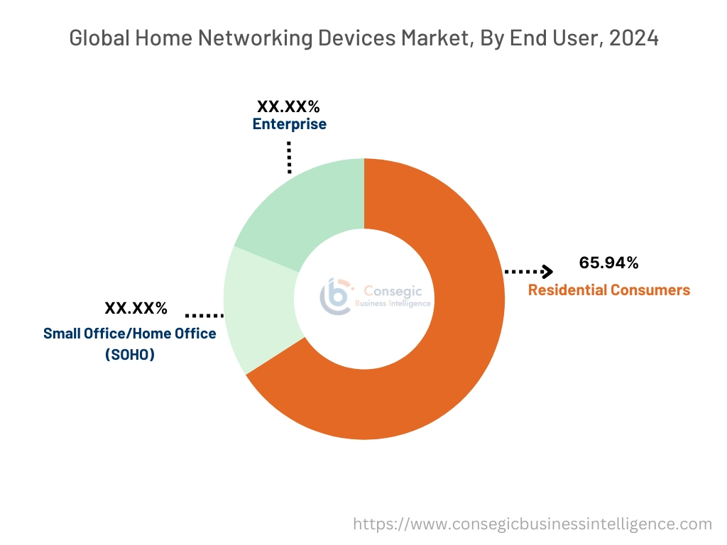 Home Networking Devices Market By End User