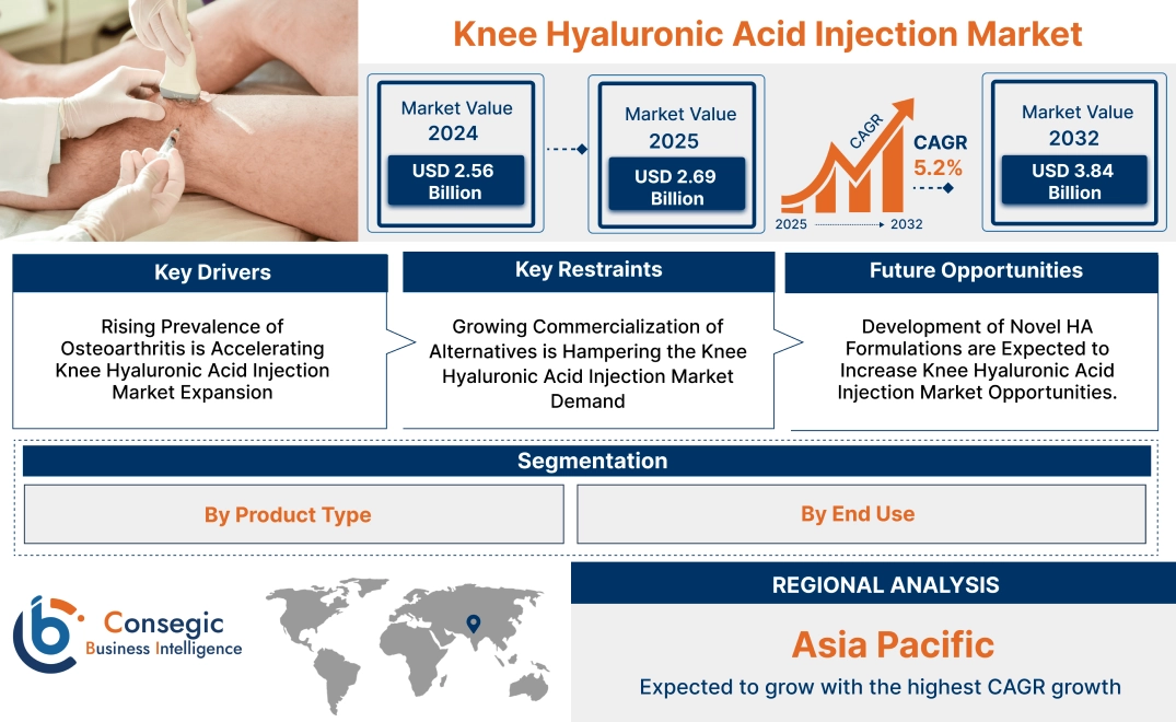 Knee Hyaluronic Acid Injection Market Knee Hyaluronic Acid Injection Market