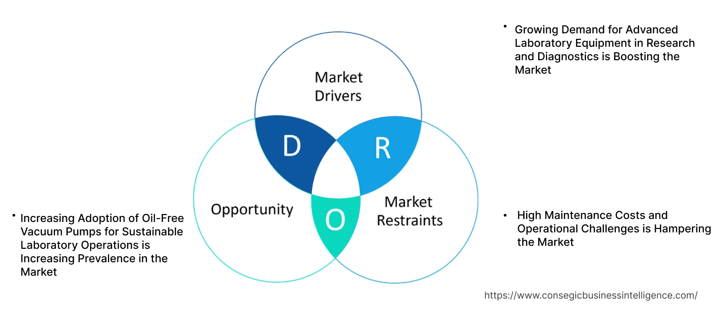 ラボ用真空ポンプ市場のダイナミクス ラボ用真空ポンプ市場のダイナミクス