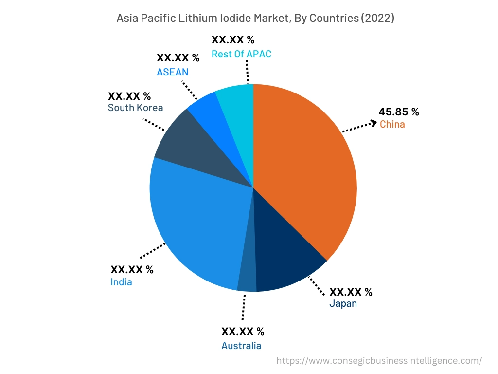 Lithium Iodide Market By Country