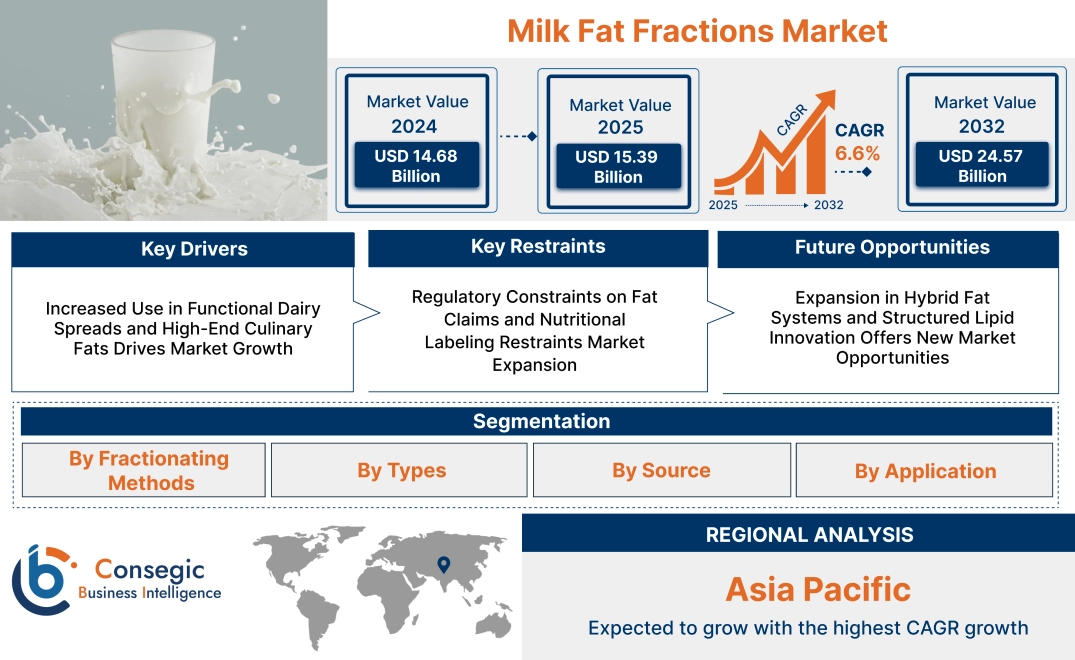 Milk Fat Fractions Market Milk Fat Fractions Market