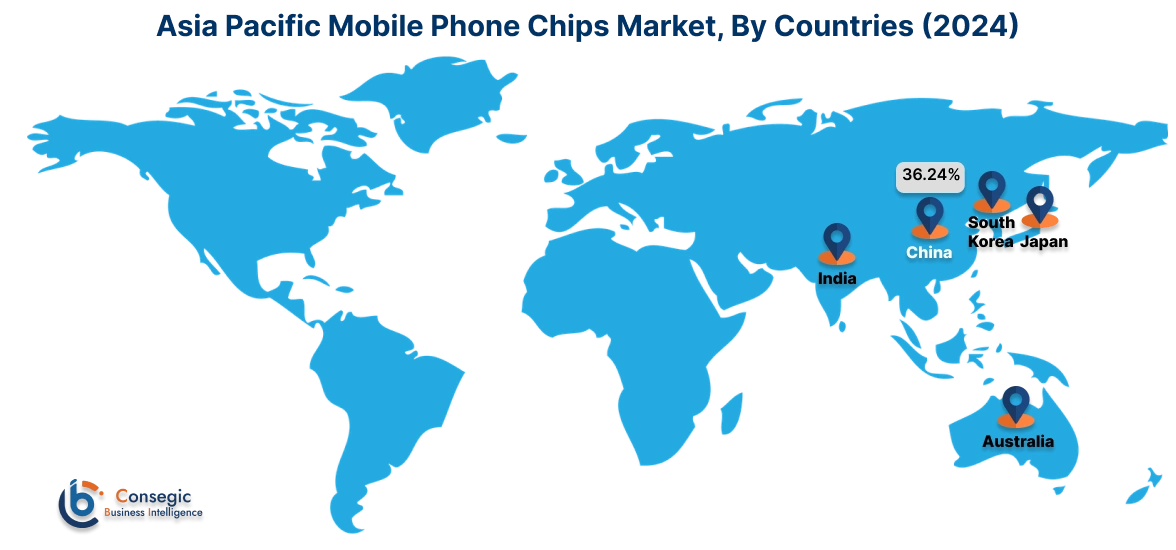 Mobile Phone Chips Market By Country