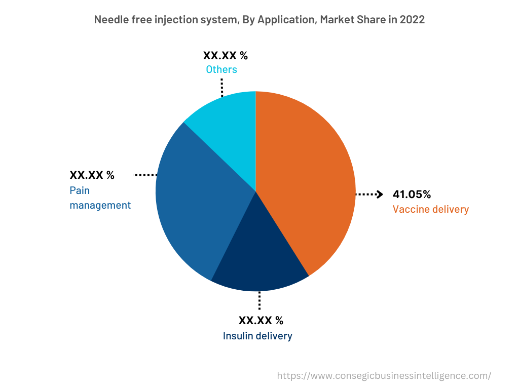 Global Needle Free Injection System Market , By Application, 2022