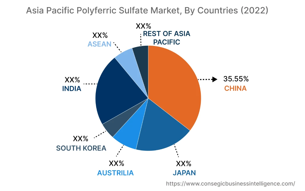 Asia Pacific Polyferric Sulfate Market, By Countries (2022)