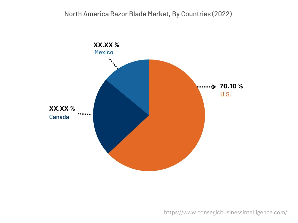 Razor Blade Market By Country