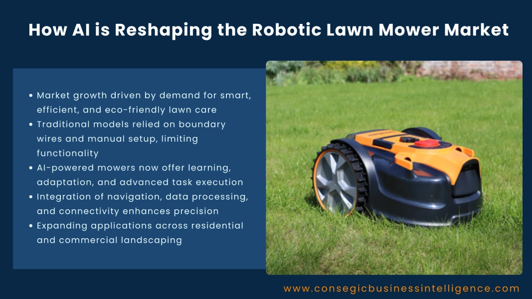 How AI is Reshaping the Robotic Lawn Mower Market Blog