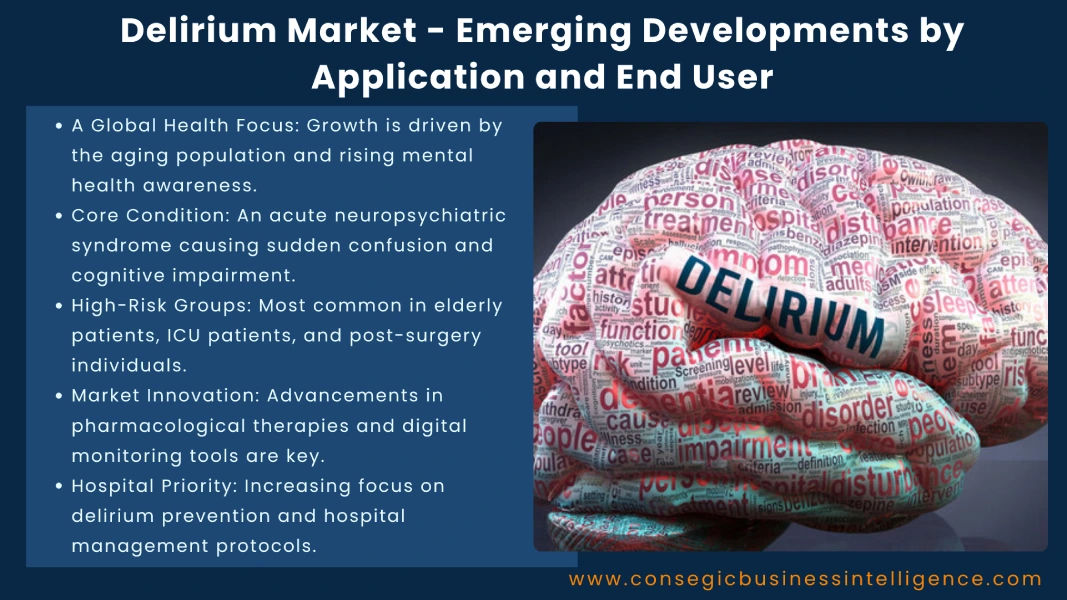 Delirium Market - Emerging Developments by Application and End User Blog