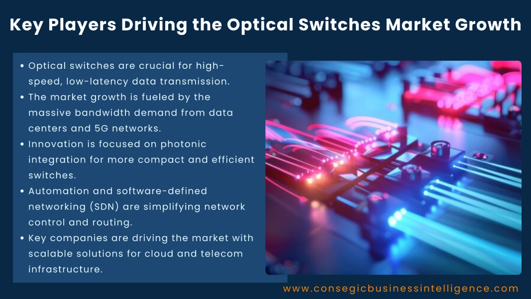 Key Players Driving the Optical Switches Market Growth Blog