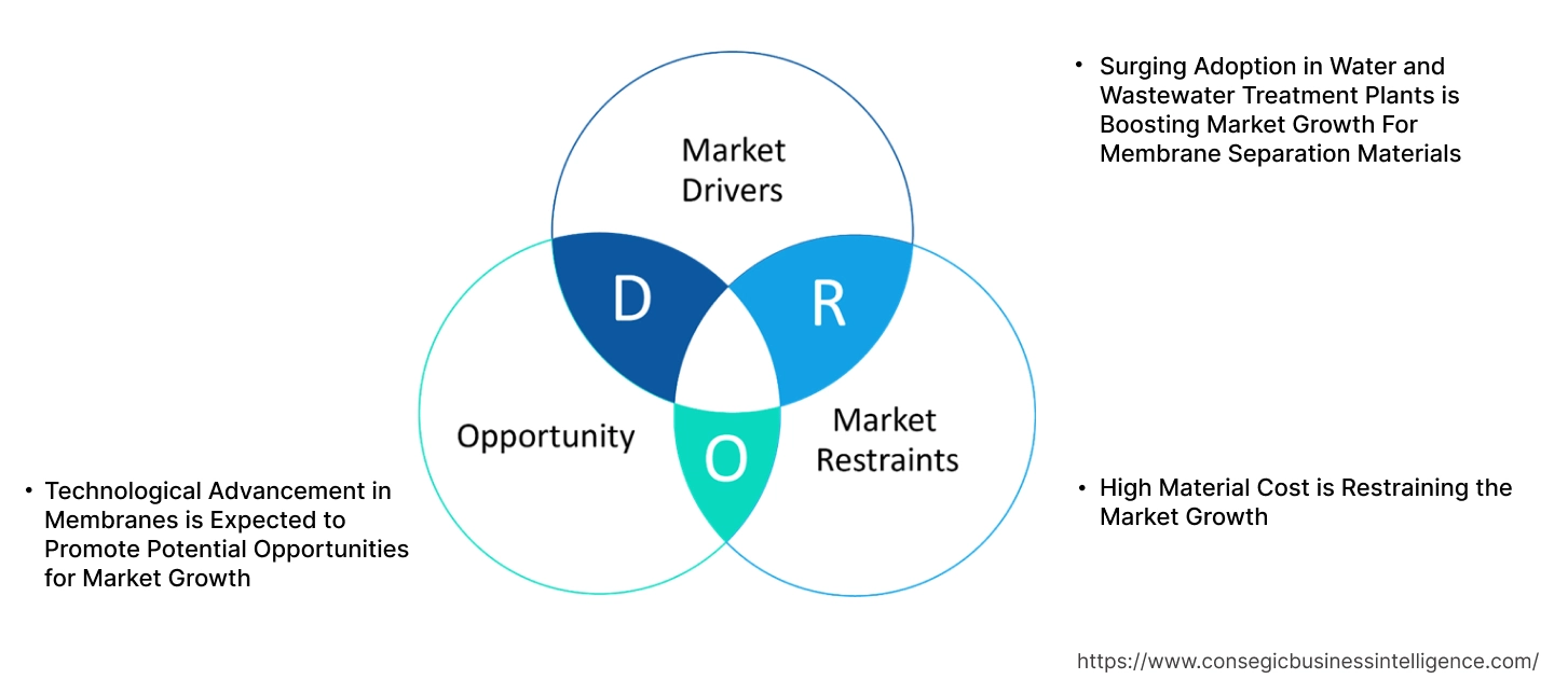 Membrane Separation Materials Market Dynamics